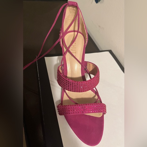 Schulz sparkly leg strap heels - Picture 5 of 6